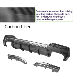 Difusor Trasero de Fibra de Carbono Estilo 3D para Serie 4 G22 Coupé G23 2020-2025 - Product Image 5