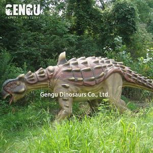Robot de Metal para exteriores de tamaño real, dinosaurio <span class=keywords><strong>Ankylosaurus</strong></span> para parques infantiles para escuelas, guarderías, aeropuertos, centros comerciales - Product Image 5