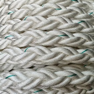 Corde statique en nylon tressée de qualité supérieure 12 brins 60 mm pour la construction d'installations d'alimentation électrique des navires, la navigation de plaisance et les sports de plein air - Product Image 4