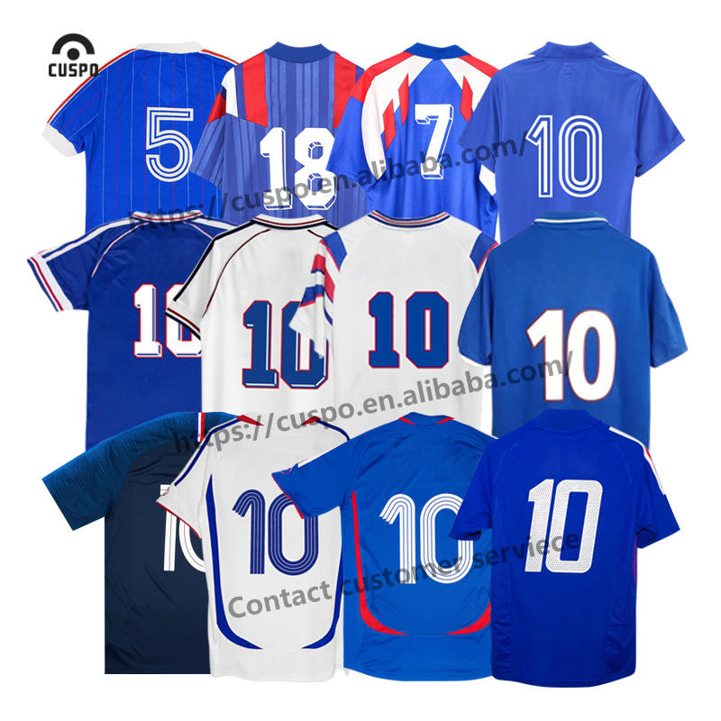 Custom 1982-2020 Top Thai Quality France National Classic Shirt