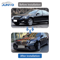 Kit carrosserie style AMG Junyo pour Mercedes Classe S W221, amélioration W222, avec embouts d'échappement S65, pare-chocs avant et arrière