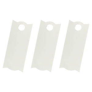 Bricolage acrylique blanc blanc sublimation acrylique 40oz tasse gobelet couvercle topper plaque signalétique étiquette pour colorant Sublimation <span class=keywords><strong>presse</strong></span> à chaud - Product Image 1