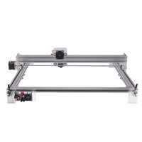 Mini Router CNC de Escritorio Ligero para Bricolaje con Motor Paso a Paso para Corte/Grabado Láser en Madera y Cuero, Módulo Láser Opcional con IA
