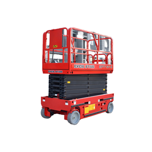 2023 meilleure conception 8 mètres automatique Mini plate-forme de marche aérienne ascenseur à ciseaux automoteur équipement Mobile - Product Image 1