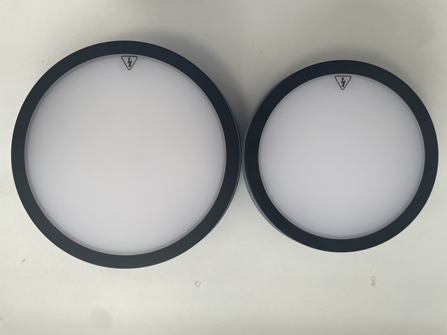 30W 24W LED Lighting Fixture-IP65, Round,PC Material