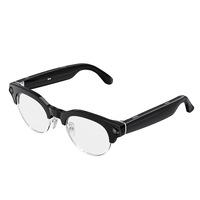 Lunettes Intelligentes à Modèle Privé AI Transfrontalier avec Caméra, Traduction en Temps Réel, Capture Photo et Vidéo, Contrôle par Bouton Tactile, TR90