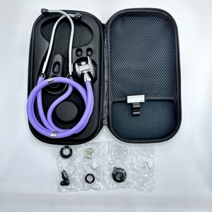 Estetoscopio Fortune Classic II de Doble Cabeza con Certificación CE, Kit de Doble Tubo de Calidad Premium con Bolsa de EVA <span class=keywords><strong>para</strong></span> Cardiología Médica - Product Image 3