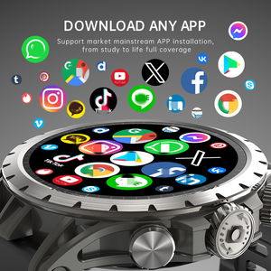 Reloj Inteligente Q85 con Tarjeta SIM 4G, Pantalla AMOLED de 1.43", 3+32GB, Medición de Frecuencia Cardiaca, SOS y WIFI - Product Image 3