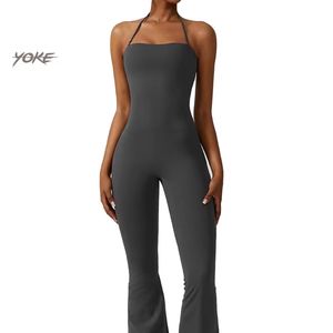 Tuta Intera Senza Cuciture per Yoga da <span class=keywords><strong>Donna</strong></span>, <span class=keywords><strong>Abbigliamento</strong></span> per Palestra e Fitness di un Popolare Marchio <span class=keywords><strong>Sportivo</strong></span> - Product Image 1