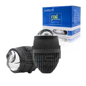 Lampu kabut laser lampu kabut, lampu kabut laser bi xenon proyektor sinar rendah tinggi Led 2.0 inci J20