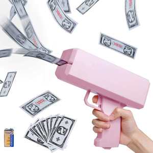 Gold Money Gun Toy Real Golden Super Plastic <span class=keywords><strong>Shot</strong></span> Spray para <span class=keywords><strong>Halloween</strong></span> Fiestas de Navidad Logotipo personalizado Graduación de Año Nuevo - Product Image 4