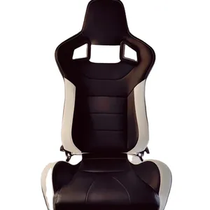 Customize the LOGO you want Factory hot sale Solid Color Gaming Chair Race Car Seats Black Stitch Racing Seat