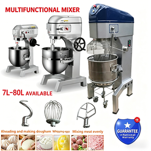 Mélangeur planétaire commercial 30L 40L 50L en acier inoxydable pour boulangerie, pizzeria, restaurant, restauration - Product Image 2
