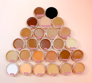 Tubo negro Etiqueta privada Cosméticos Cara Natural Orgánico Mate Cobertura completa Vegano Impermeable Corrector Crema Base - Product Image 3