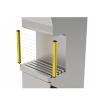 Sensor de cortina de luz de alta calidad AkuSense, Detector infrarrojo de área de seguridad de barrera exterior de respuesta de alta velocidad de 10ms