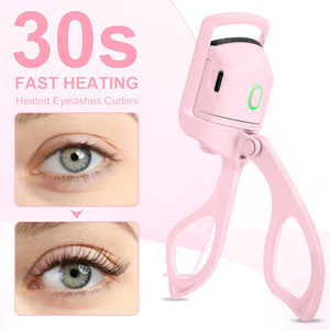 ALIVER Vente en gros de recourbe-cils chauffant <span class=keywords><strong>électrique</strong></span> rose, type C, température 65-85 ℃   Chauffage rapide en 30 secondes, boucles 24H, commande en gros, prix usine - Product Image 2
