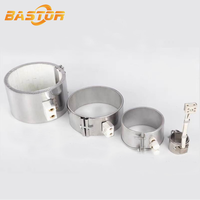 Élément chauffant industriel en plastique pour extrudeuse, 110v, 220v, 30x30, 40x40, bandes chauffantes avec thermocouple