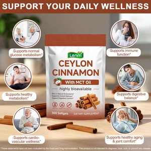 Cápsulas de Extracto de Canela de Ceilán Sin Gluten Lenm Wholesale, 300 Unidades, para Apoyo Diario al Bienestar - Product Image 4