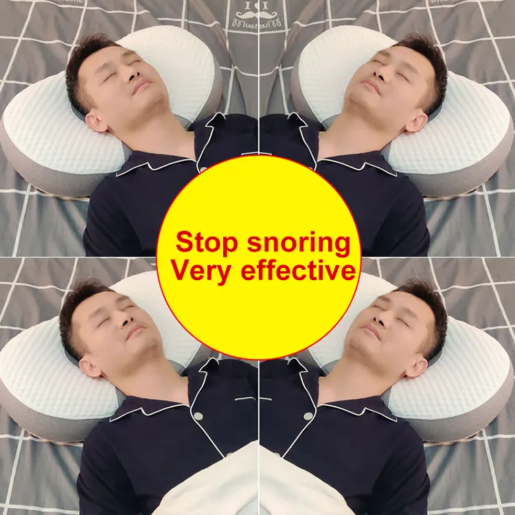 理学療法機器インフレータブル枕アリいびきいびきいびき防止睡眠用枕