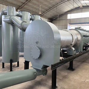 โรงงานผลิตถ่านชีวมวลด้วยกระบวนการไพโรไลซิส สายการผลิตถ่านชีวมวลแบบต่อเนื่อง เครื่องผลิตถ่านชีวมวล - Product Image 3