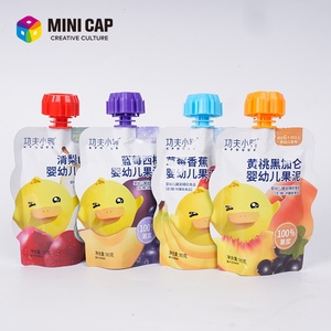 Purée <span class=keywords><strong>de</strong></span> fruits en sachet avec mini-capsule en forme <span class=keywords><strong>de</strong></span> briques <span class=keywords><strong>de</strong></span> construction, pour enfants et adultes en déplacement - Product Image 6