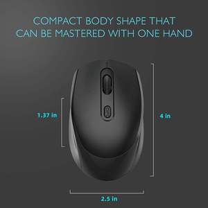 Wireless <b>Mouse</b> 2.4G Silent <b>Mouse</b> <b>Computer</b> <b>Mouse</b> With USB Nano Receiver <b>for</b> Laptop - Product Image 5