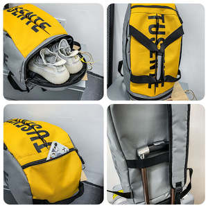 Custom Multifunctional Large Capacity Sports Backpack Waterproof Duffel <b>Handbag</b> for School Gym Travel Use - Product Image 5