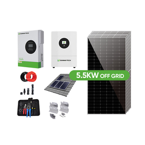 Sunway 5KW đầy đủ năng lượng mặt trời hệ thống năng lượng LiFePO4 pin năng lượng mặt trời công nghệ Monocrystalline năng lượng mặt trời bảng điều khiển 10KW 15KW - Product Image 2
