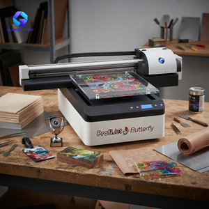 Stampante UV Flatbed 600 X 900mm, Stampante UV LED da Tavolo con Testina di Stampa <span class=keywords><strong>Epson</strong></span> XP600, Stampa Diretta su Legno, Acrilico, Metallo, PVC, Pelle - Product Image 4