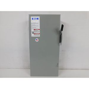 สวิตช์นิรภัยแบบไม่มีฟิวส์ Eaton DG223UGB 2 สาย 2 ขั้ว 100 แอมป์ 240 โวลต์ AC NEMA 1 แบบกดโยกด้วยมือ - Product Image 2