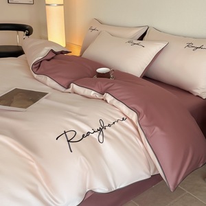 Luxury Wholesale Cheap Price Embroidery Cotton Comforter Cover Bed <strong>Sheet</strong> Bed <strong>Sheets</strong> Bedding <strong>Set</strong> - Product Image 5