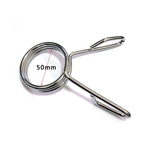 Fitness poids libres argent OPP B colliers pinces à ressort <span class=keywords><strong>barre</strong></span> <span class=keywords><strong>de</strong></span> poids Standard verrouillage haltère Clips poids d'haltérophilie - Product Image 2