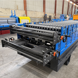 Máquina de Doble Capa para Láminas de Techo Trapezoidales 840 y Corrugadas 836 de Alto Estándar, Popular en América, con Control PLC, Rodamientos y Motor - Product Image 5