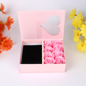 S999 Silver Necklace Rose Soap Flower Gift Box for Girlfriend <strong>Wife</strong> Mom <strong>Valentine</strong> Mother's Day Birthday Gift - Product Image 6