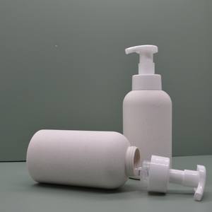 Vide 500ml écologique savon pour les mains bouteille moussante emballage cosmétique rechargeable en plastique mousse pompe bouteille recyclable <span class=keywords><strong>paille</strong></span> de blé - Product Image 2