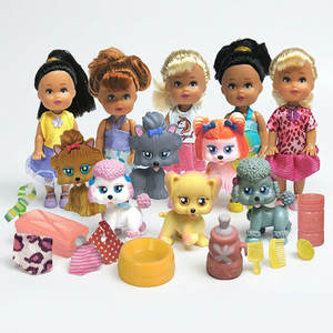 Muñeco de Vinilo Duradero de 10 cm, Cachorro con Atuendo Sorpresa, Empaquetado en Caja Abierta, Suministro para Pedidos Pequeños - Product Image 1