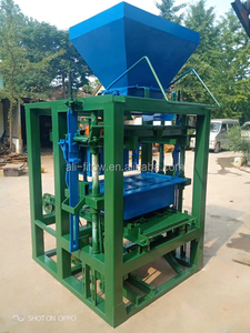 व्यापक रूप से इस्तेमाल अर्ध स्वचालित सीमेंट इंटरलॉकिंग पैमेंट मशीन कंक्रीट ब्लॉक बनाने वाली मशीनें - Product Image 3