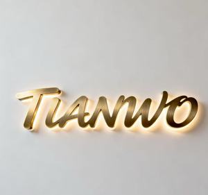 RGB LED <span class=keywords><strong>3D</strong></span> biển di chuyển văn bản IP65 không thấm nước điều khiển từ xa đèn logo cho các công ty kinh doanh ngoài trời khách sạn - Product Image 6