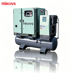 Compresor de Aire de Tornillo Silencioso Todo en Uno MIKOVS de 7.5kW 10HP 11kW 15HP con Secador de Aire - Product Image 2