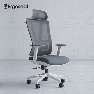 Sedia da <span class=keywords><strong>Ufficio</strong></span> Girevole <span class=keywords><strong>Ergonomica</strong></span> con Supporto Lombare Regolabile e Schienale in Rete, Vendita all'Ingrosso dal Guangdong - Product Image 2