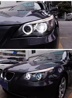 Phare LED automatique pour BMW Série 5 E60 2003-2010, ensemble de phares, feux de jour LED, accessoires de voiture