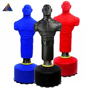 <span class=keywords><strong>Mannequin</strong></span> <span class=keywords><strong>de</strong></span> <span class=keywords><strong>boxe</strong></span> autoportant en caoutchouc robuste et écologique, idéal pour l'entraînement aux arts martiaux - Product Image 1