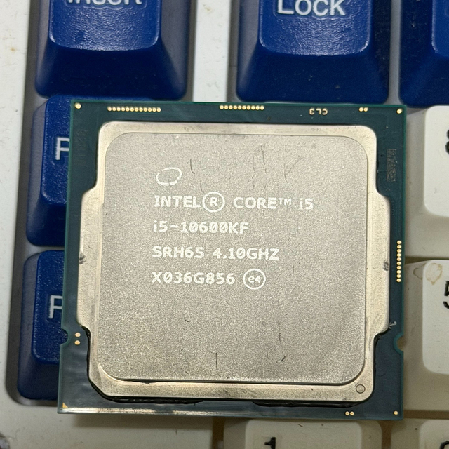 Used Intel Core I5-10600KF Processor (4.1GHz, 12MB Cache, LGA1200, 125W) Desktop CPU