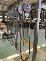 Appareil de musculation à domicile rotatif, nouvelle machine d'escalade à vitesse réglable, machine à tirer la corde, entraîneur de corde suspendue sans fin