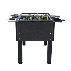 Mesa <span class=keywords><strong>de</strong></span> Futbolín Profesional Clásica <span class=keywords><strong>de</strong></span> Madera <span class=keywords><strong>de</strong></span> 144 cm para Interiores con 4 Bolas y Varillas <span class=keywords><strong>de</strong></span> Acero <span class=keywords><strong>de</strong></span> Alta Resistencia para Torneos - Product Image 2