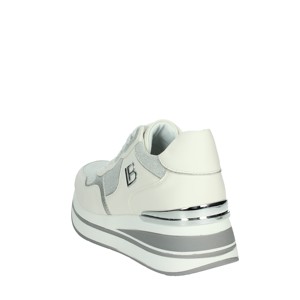 Sneakers bianche da uomo in stile retrò 8425 Design sportivo alto di lusso usa e getta per aumentare l'altezza delle scarpe da passeggio - Product Image 2