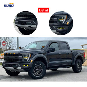 Gugo 2020 Cho Ford F-150 Cơ Thể Kit Phía Trước Phía Sau Bumper Khuếch Tán Fender Nâng Cấp 2021 F150 Đèn Pha Bodykit Xả Cắt-outs - Product Image 4
