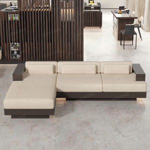Modern Walnut Living & Bedroom Set Italian-Inspired Luxury - Product Image 4