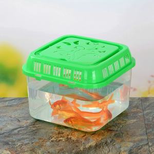 OWNSWING Fish Tank Baby Turtle Tank Petit aquarium Conteneur de poissons Coffre-fort d'élevage de reptiles - Product Image 5