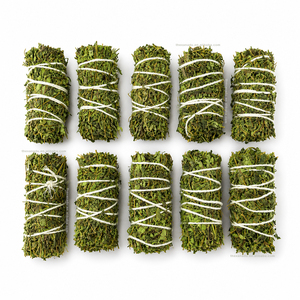 Bâtonnet de <span class=keywords><strong>Verveine</strong></span> Citronnée Séchée Artisanale Vert Thérapeutique 10cm 15g pour Rituel, Méditation, Purification, Décoration et Répulsif Moustiques - Product Image 1